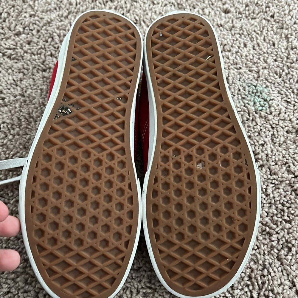Red Vans - Picture 4 of 7